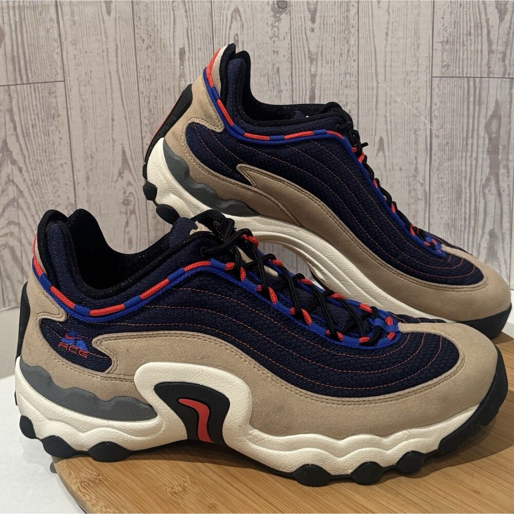 Nike Air Skarn ACG Sand Racer Blue Trail Running Shoes Mens Sz 11 CD2189-200